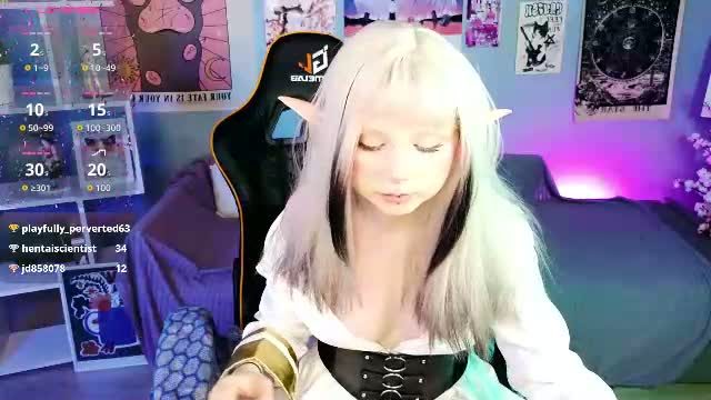 draculaura_ recorded cam show dated 2026-06-14 17:58