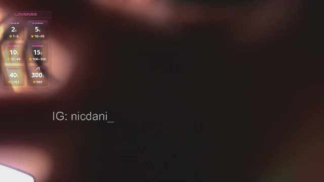 nicdani_1 | webcam stream 2026-08-23 10:27 | Female