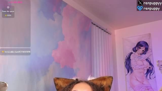 renpuppy live on Chaturbate — webcam show replay
